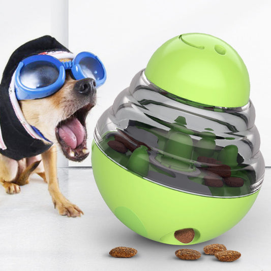 Product photo: Green Interactive Dog Snack Ball Chew Toy Food Dispenser for Dogs