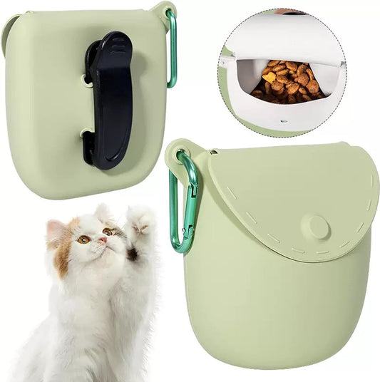 Additional product view: Portable training bag for dogs and cats - outdoor food pouch - suitable for training and feeding pets on the
