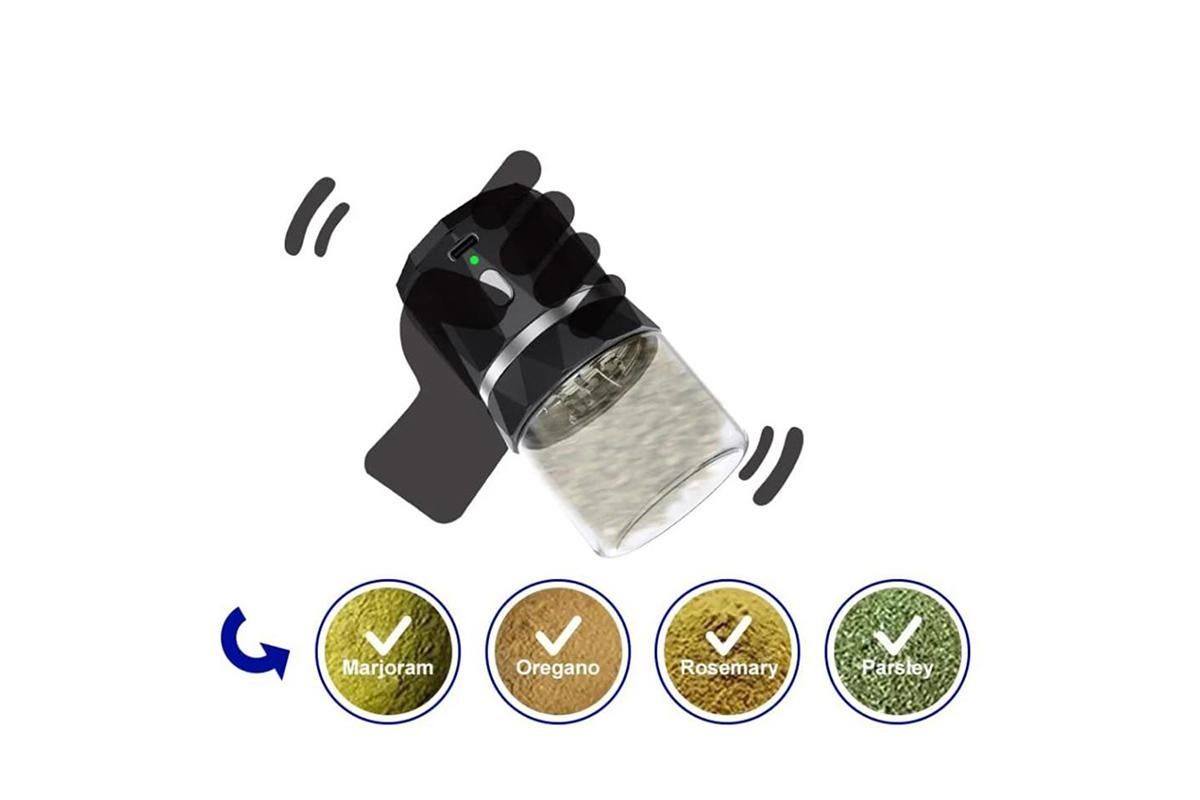 Mini Automatic Herb Grinder Spice Grinder USB Rechargeable-ST1