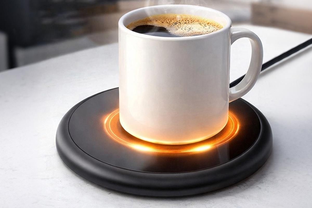 Smart USB Coffee Mug Warmer Tea Milk Cup Pad Plate for Office Home Use