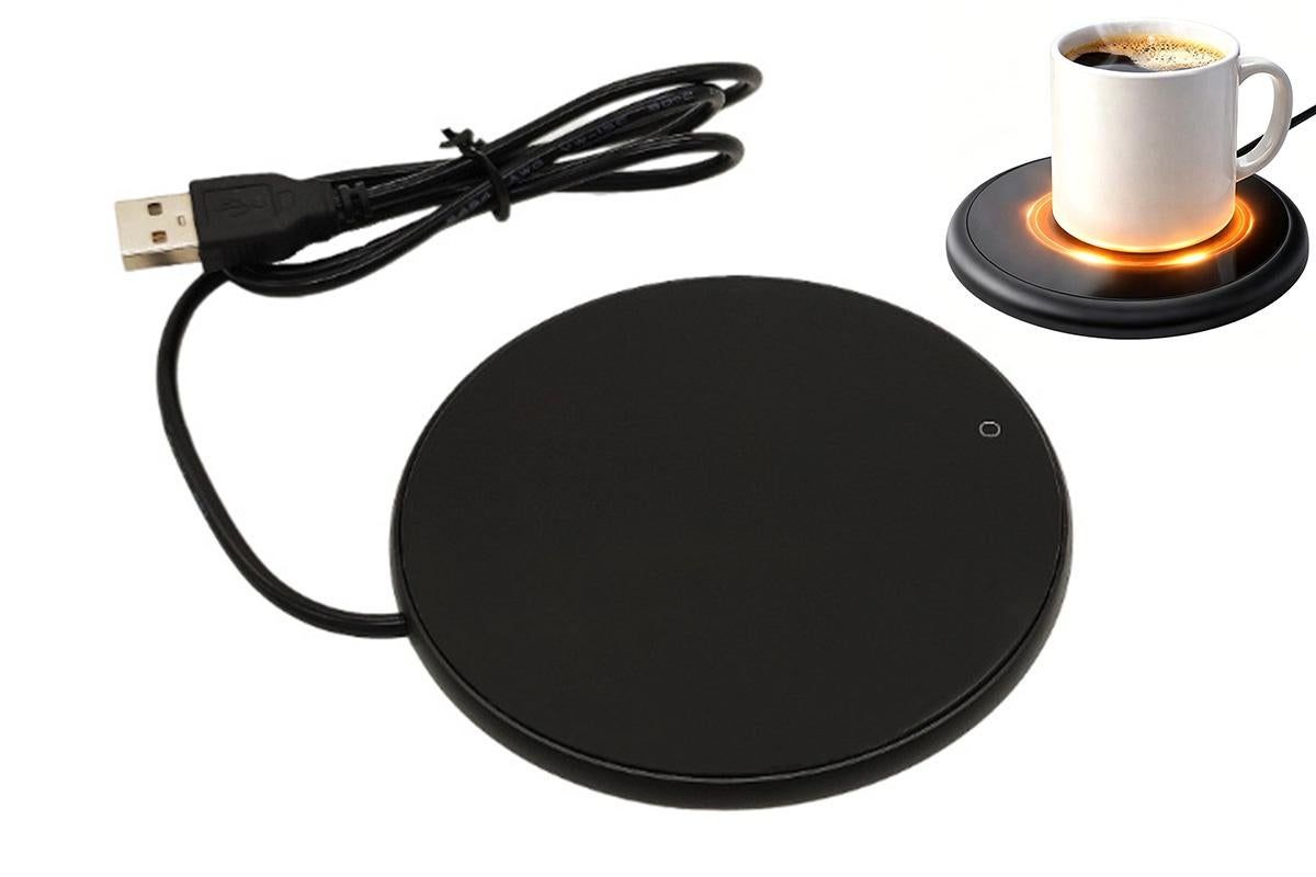 Smart USB Coffee Mug Warmer Tea Milk Cup Pad Plate for Office Home Use