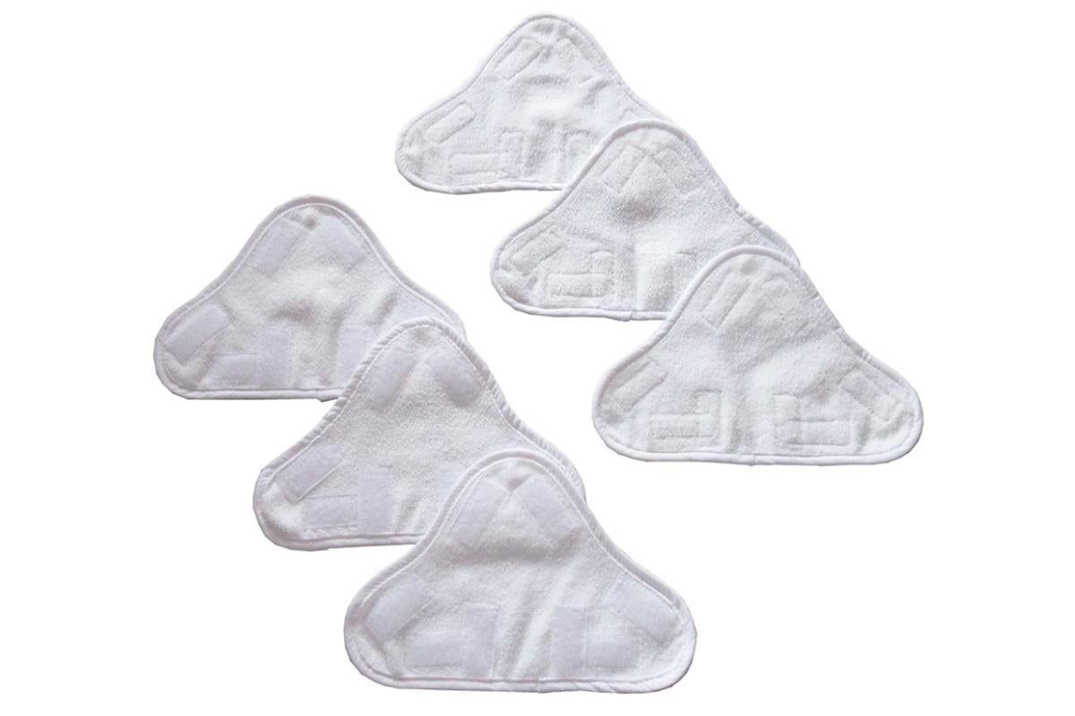 12Pcs Replacement Microfibre Washable Steam Mop Cleaning Pads For H20 X5 Steam Cleaner