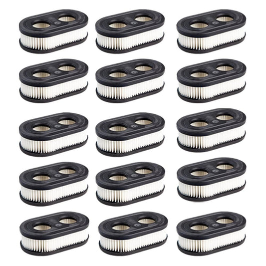 15pcs Lawn Mower Air Cleaner Replacement Cartridge Filter Lawn Mower Part