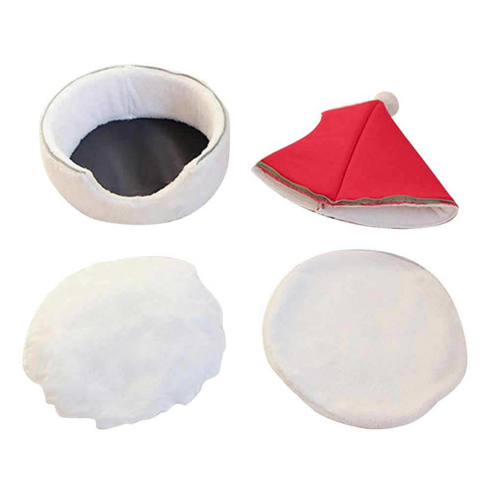 Cat Tent Cave Bed Christmas Tree Cat House Bed Comfortable Triangle Cat Bed Pet Tent House
