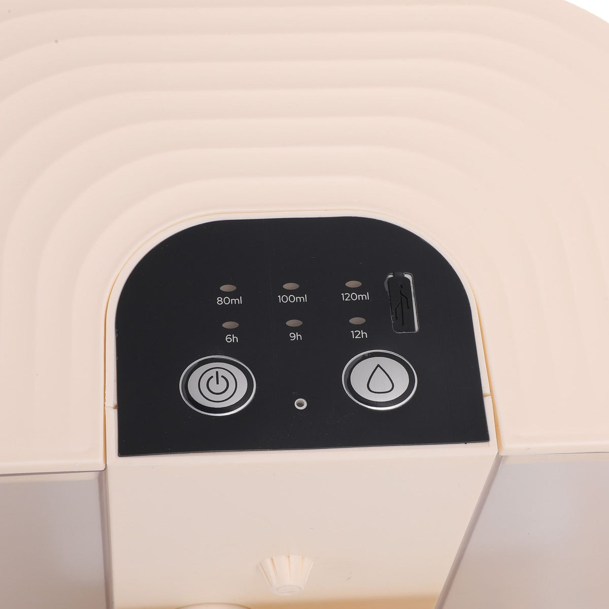 Smart Water Dispenser for Cats 4.5L Capacity No Filter Needed Pet Water Fountain Separate Clean Dirty Water Ceramic Bowl Temperature Control Remote Quiet Cream White