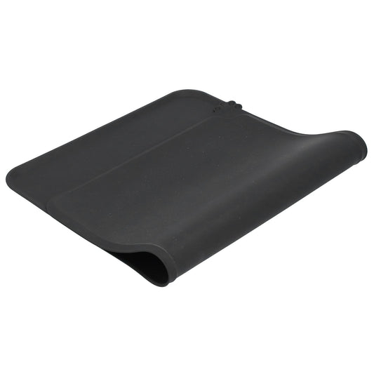Product photo: Black Non-Slip Silicone Pet Feeding Mat
