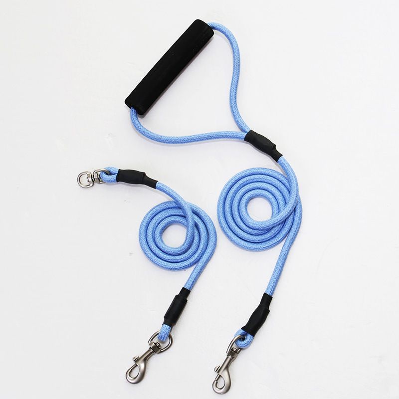 Zichen Nylon Dog Leash Medium Large Pet Blue 0.6