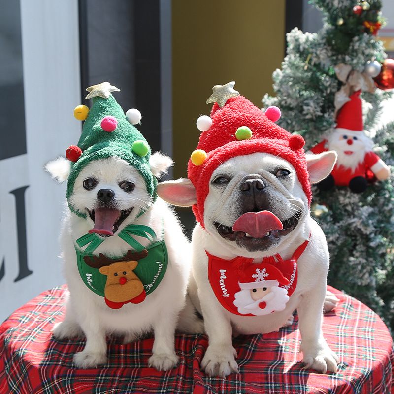 Weiwang Cartoon Pet Hat Christmas Deer Antlers White hat antlers L (good for 4.00 kg-7.50 kg pets)
