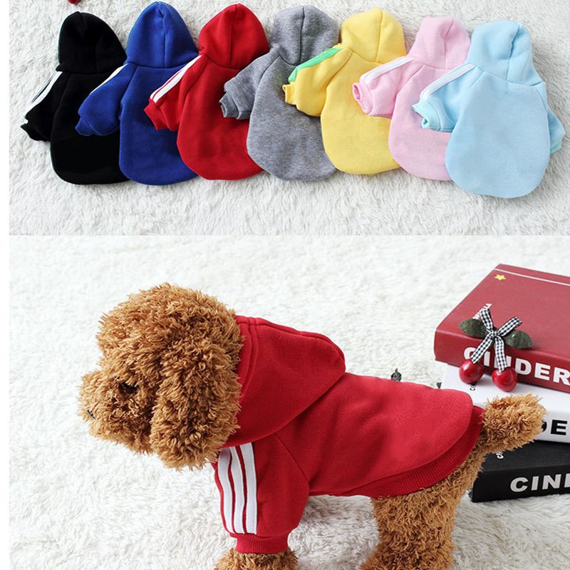 Shine Pet Sweatshirt Cotton Casual Style two legs adog yellow XS (bust 27CM recommended weight 0.50 kg-1.00 kg