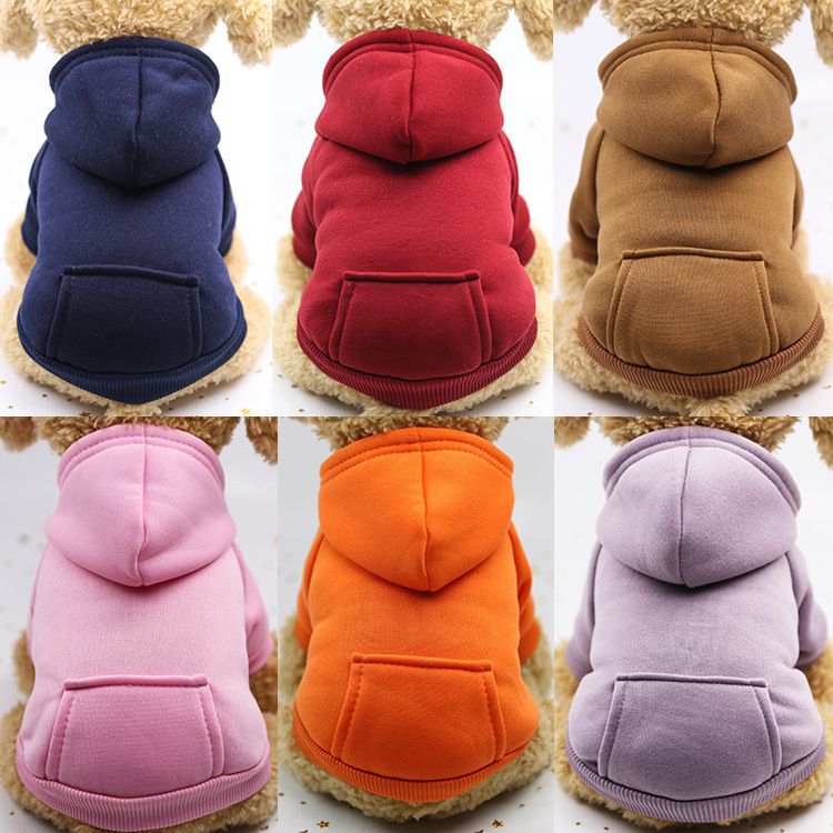 Valley Dog Pet Sweatshirt Pocket Casual Style gray fleece vest L (Bust 46CM recommended 3.00 kg-4.00 kg pets)