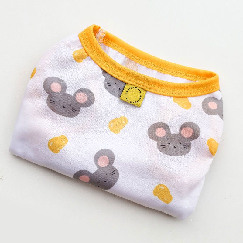 Pet Dog Vest Polyester Summer Small Medium Large Vest Stake Smile 6XL (chest circumference 98 back length 65cm)