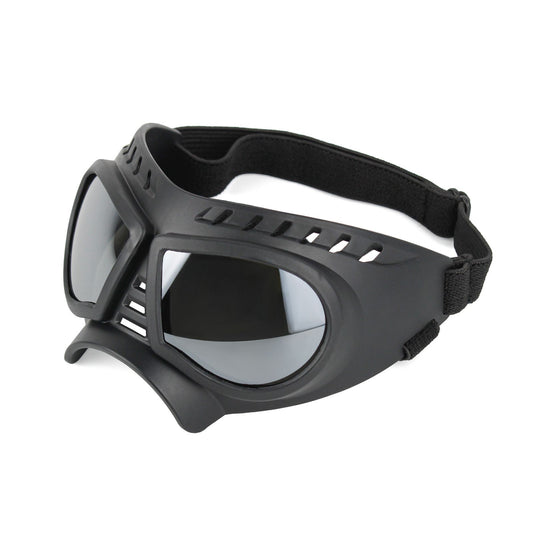 Product image: Small Dog Goggles with Soft Frame and Adjustable Strap, Colorful Coated Lens Pet Sunglasses for Car Rides Outdoor