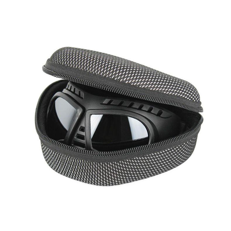 Small Dog Goggles with Soft Frame and Adjustable Strap, Colorful Coated Lens Pet Sunglasses for Car Rides Outdoor Activities Windproof Protection (Silver)
