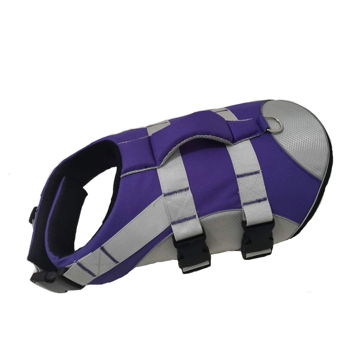 Dog Life Jacket Pet Swim Vest with Rescue Handle Reflective Strips Adjustable Quick Release Buckle for Beach River Lake Boating and Water Play Safety (S, Red)