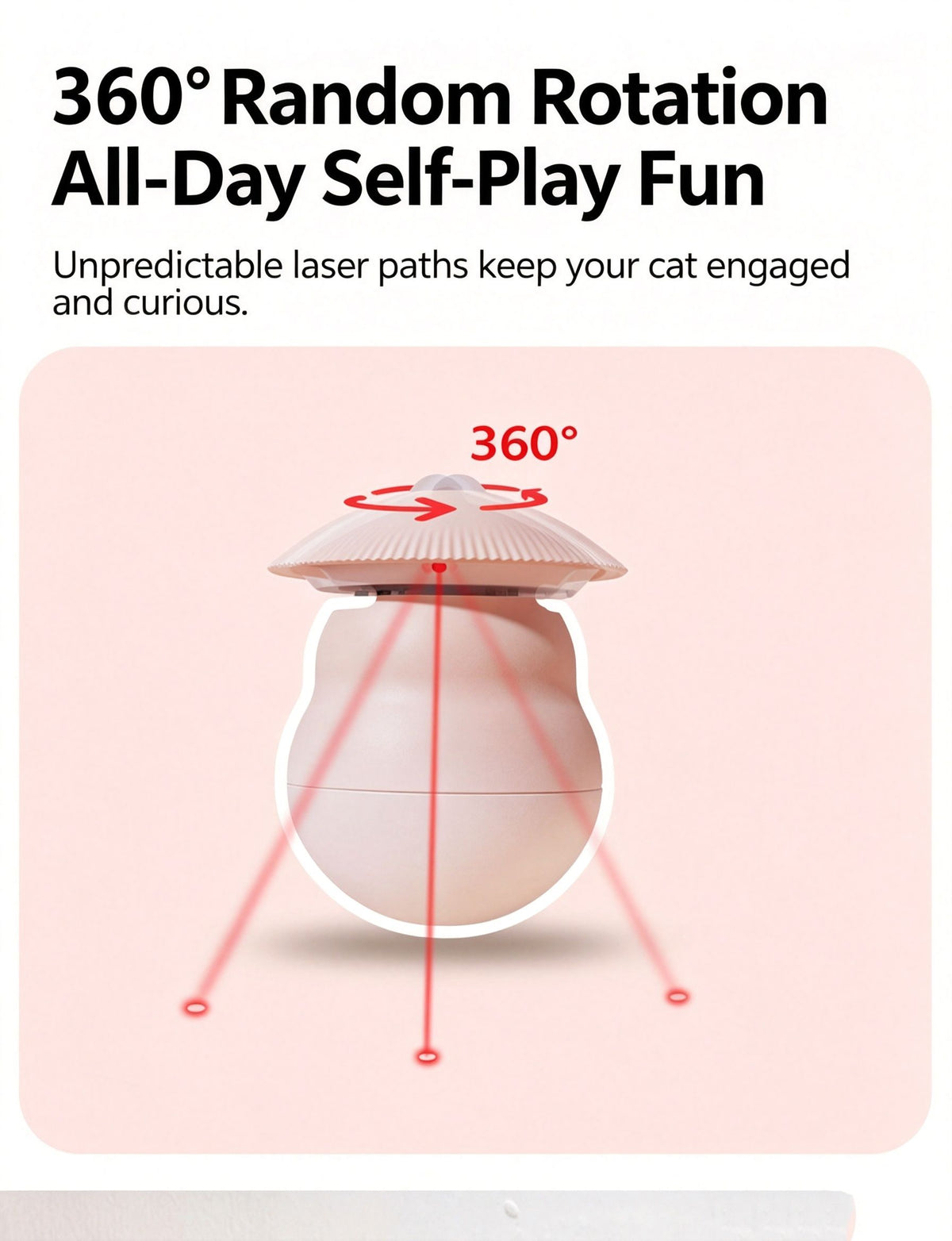 Smart Laser Cat Toy Ball for Entertainment