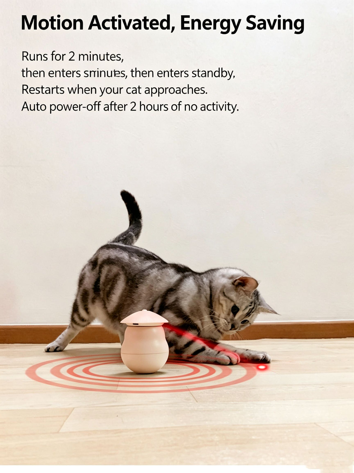Smart Laser Cat Toy Ball for Entertainment