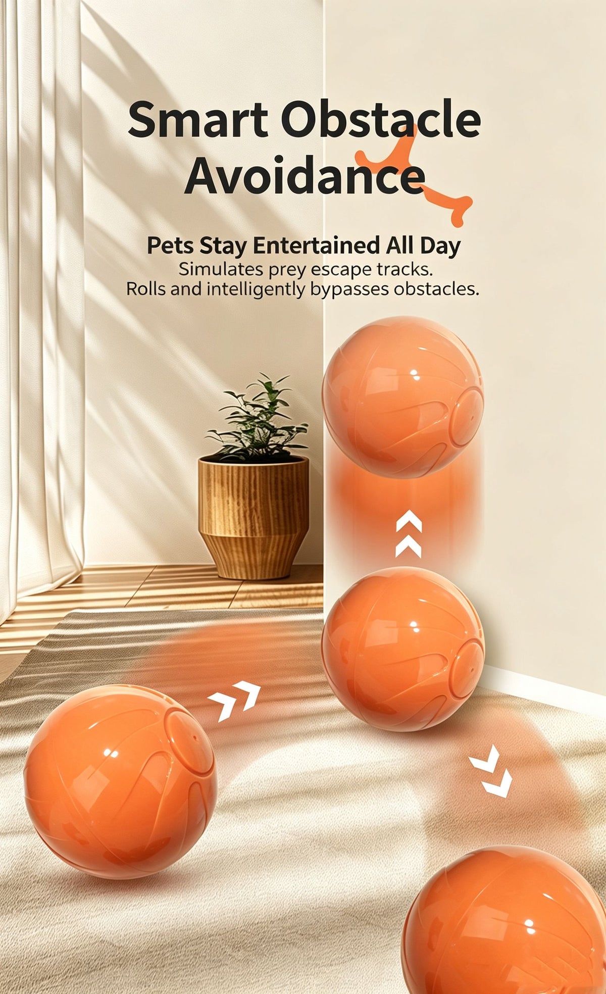 Pet dog remote control intelligent electric jumping ball