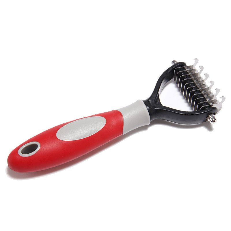 Pet Hair Removal Comb with Knot Brush