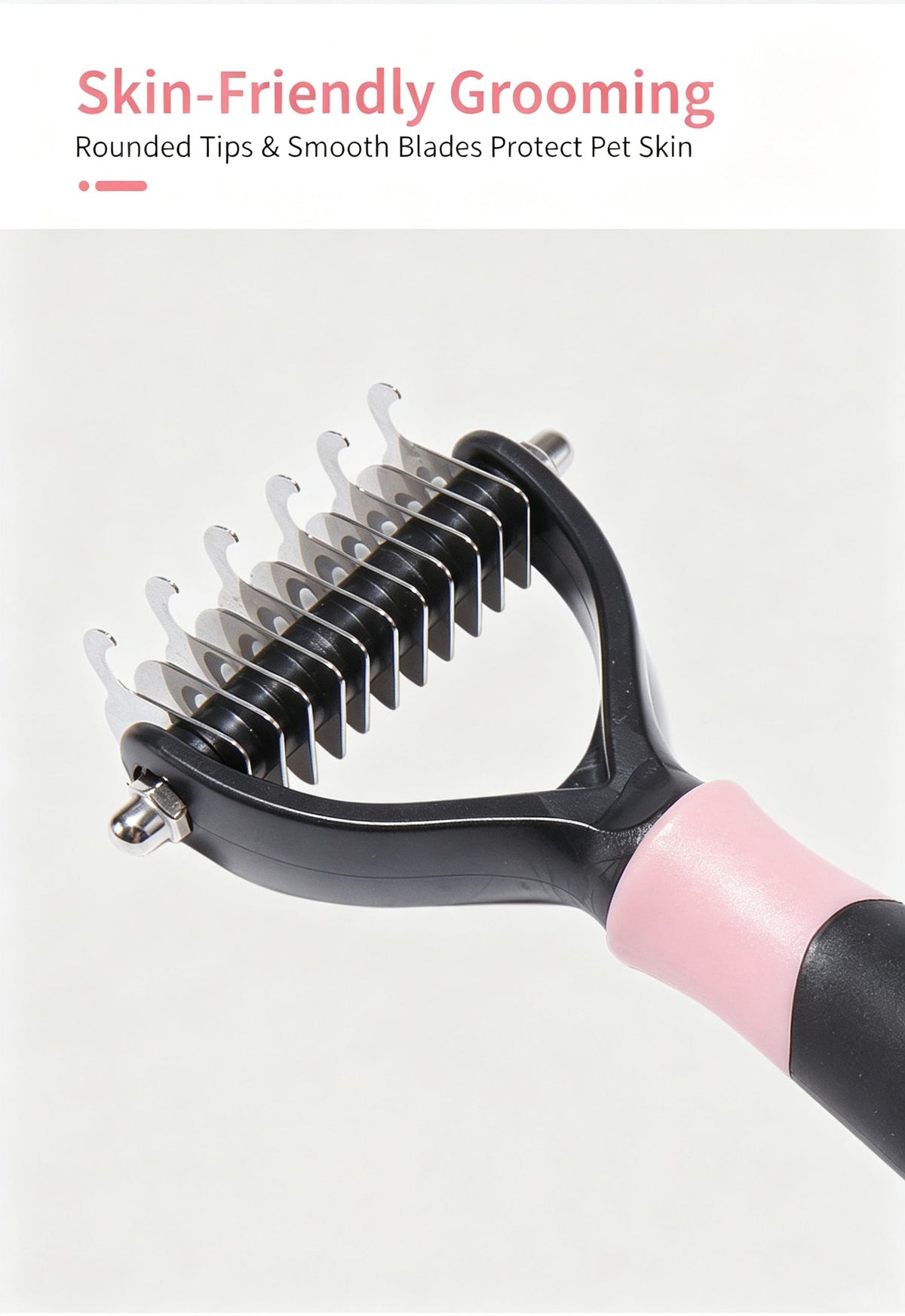 Pet Hair Removal Comb with Knot Brush