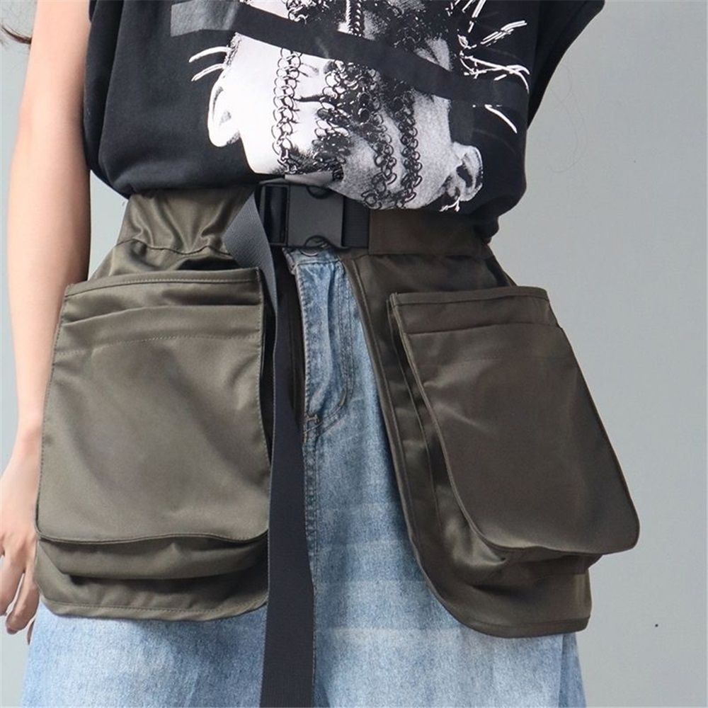 Dog Trainer Treat Pouch with Pockets, Hand Free, Dog Handler Training Tools Storage Waist Pockets for Men and Women, Also Used to Gardening Work, Hairstylist (Green)