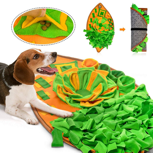 Product photo: Dog Nosework Feeding Mat, Interactive Puzzle Toy for Foraging and