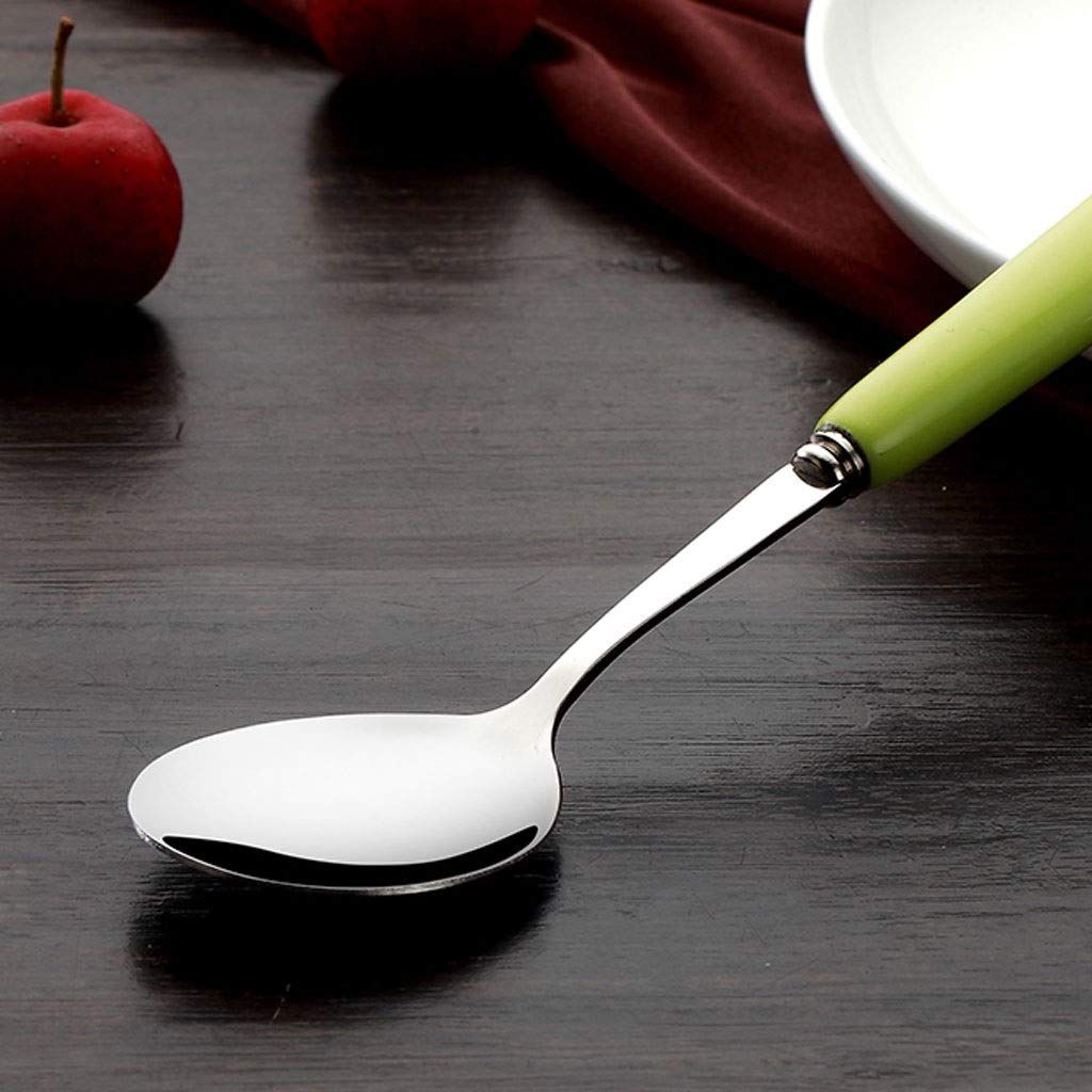 Tablespoons Children's Adult Soup Spoon Four-piece Rice Spoon Household Long-handled Oatmeal Breakfast Spoon Coffee