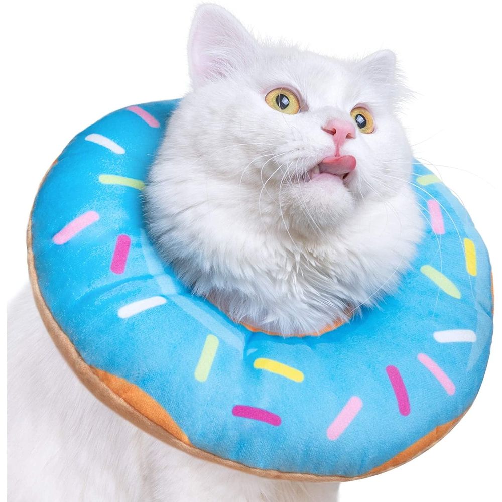 Additional product view: Soft Donut-Style Cat Recovery Collar