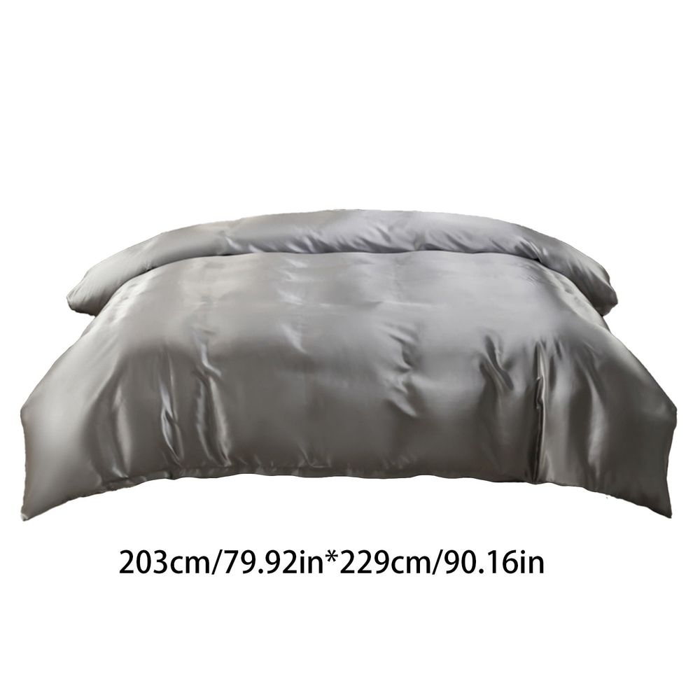 Home Bedding Duvet Cover, Super Soft Duvet Covers, Lightweight, Cooling Duvet Cover, Soft Breathable Bedding, Easy Care Zipper Closure, 80'x90'