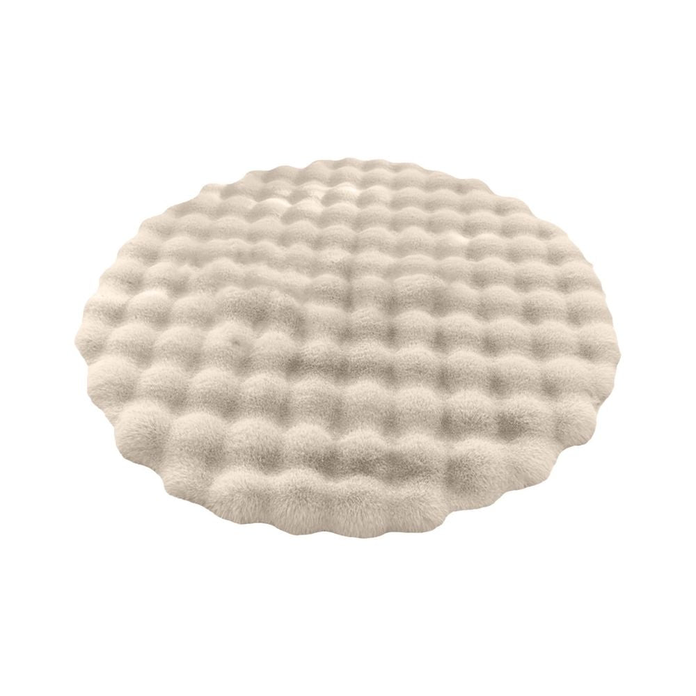 Fuzzy Plush Carpets, Round Rugs for Bedroom, Soft Comfortable Non Slip, for Living Room Bedroom Playing Room Decor