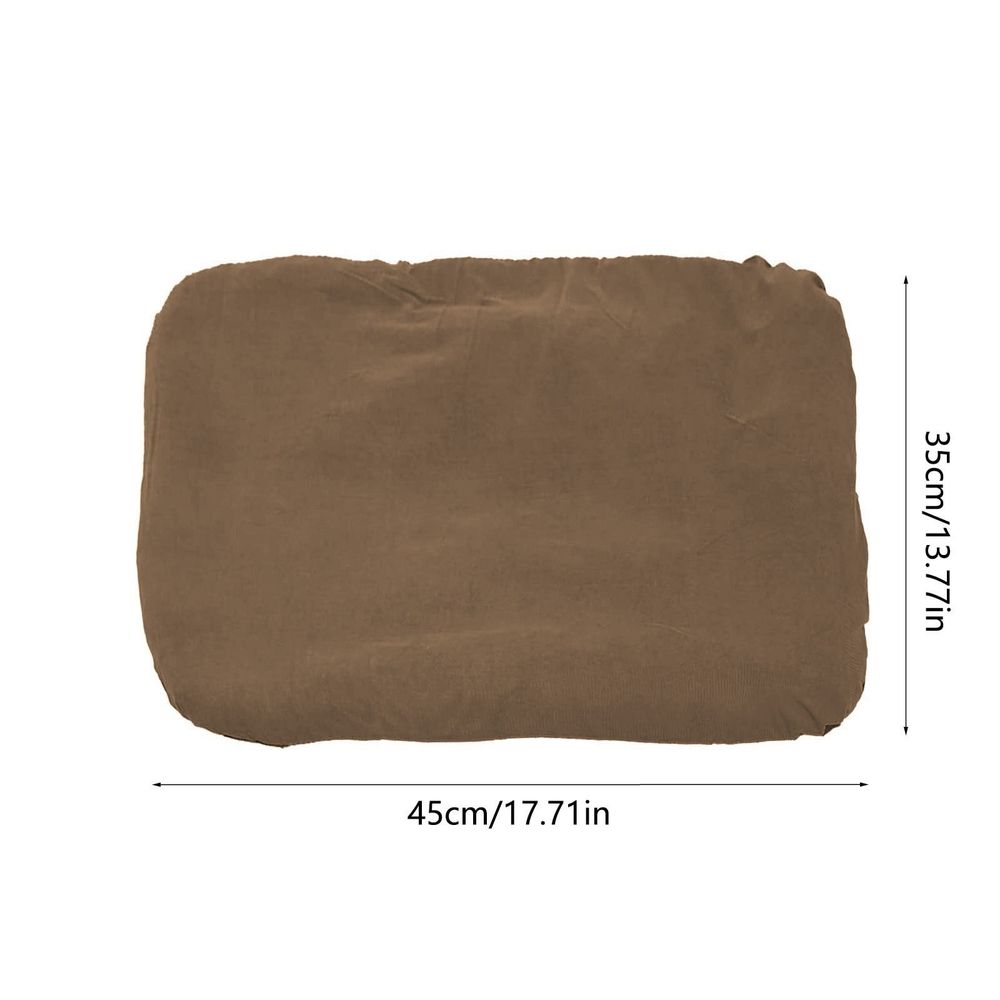 Washable Dog Bed Mat, Thickened & Warm Dog Bed for Winter, Durable Non-Toxic, Machine Washable, for Crate, Cage, and Car Travel