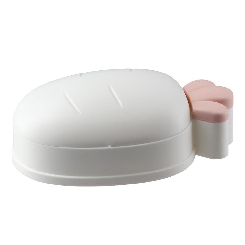 Cover Carrot Soap Box New Bathroom Dish Plate Case Home Shower Travel Hiking Holder Container Soap Box Plastic Dispenser 1pes