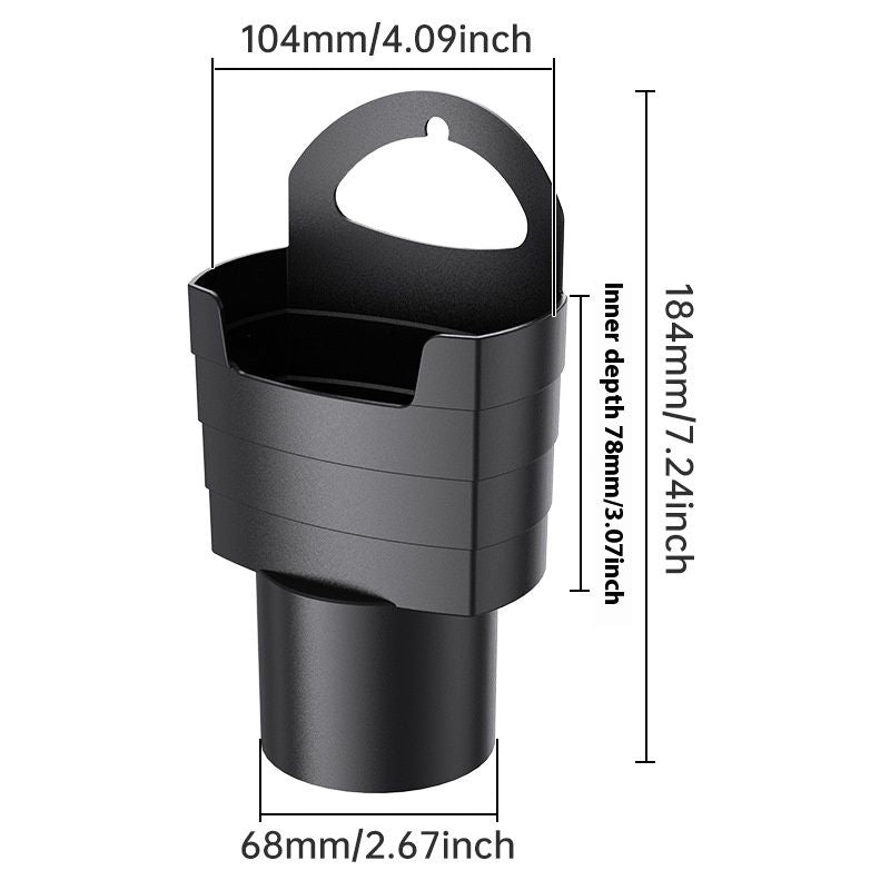 Fries on The Fly' Universal Car French Fry Holder for Cup Holder - Perfect White Elephant Gift Idea, Stocking Stuffer