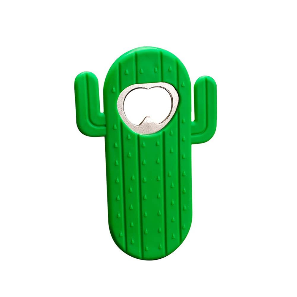 Bottle Opener Cactus Beer Bottle Opener Magnet Bottle Opener for Refrigerator Soda Beverage Bottle Opener Bar Kitchen Tool Gift