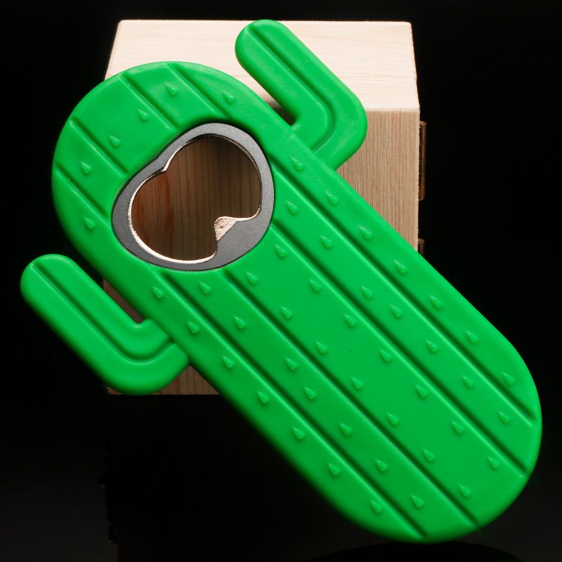 Bottle Opener Cactus Beer Bottle Opener Magnet Bottle Opener for Refrigerator Soda Beverage Bottle Opener Bar Kitchen Tool Gift