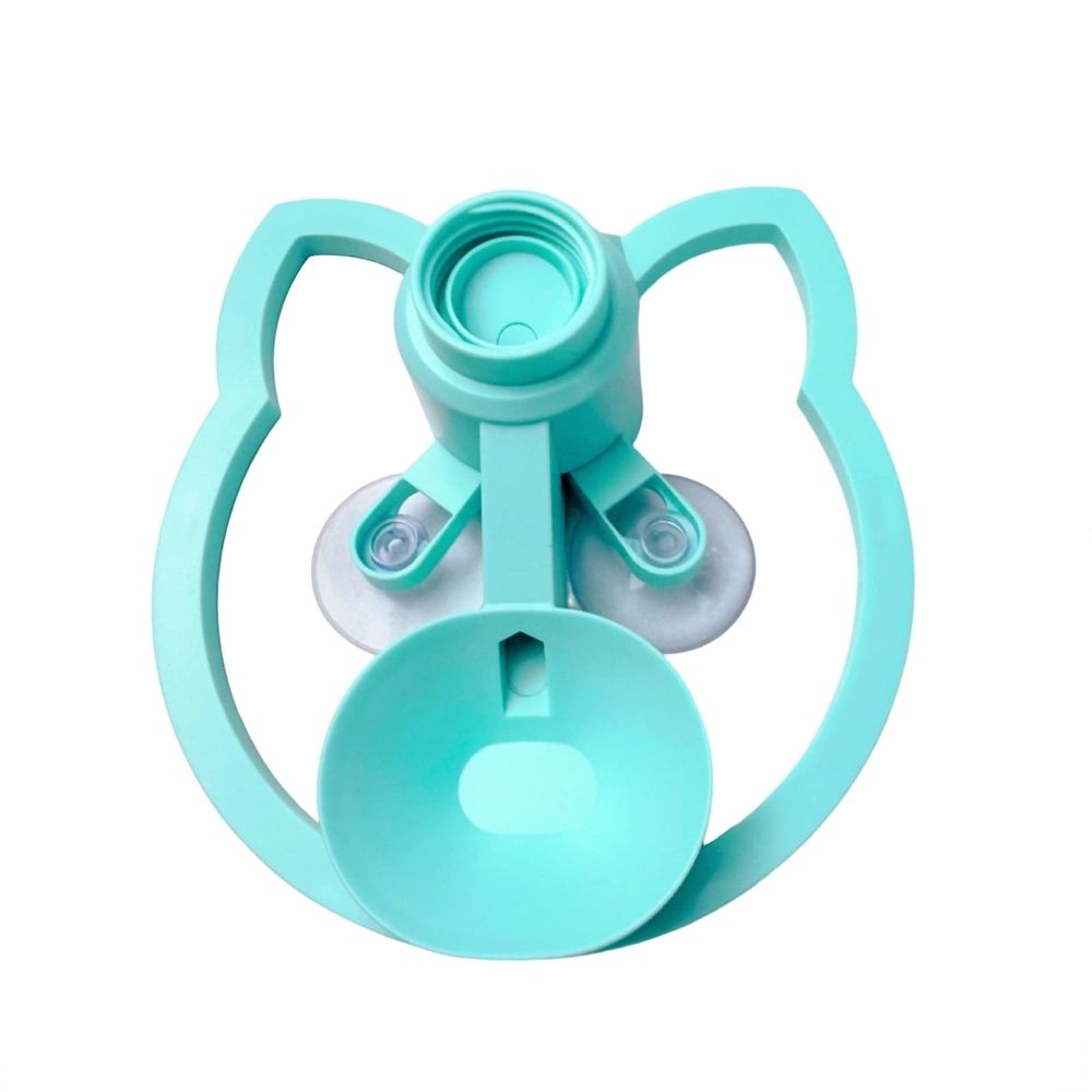 Automatic Cat Water Dispenser No Filter Needed Suction Cup Base Pet Water Fountain for Cats, Continuous Fresh Water Supply, Easy Clean and Fill