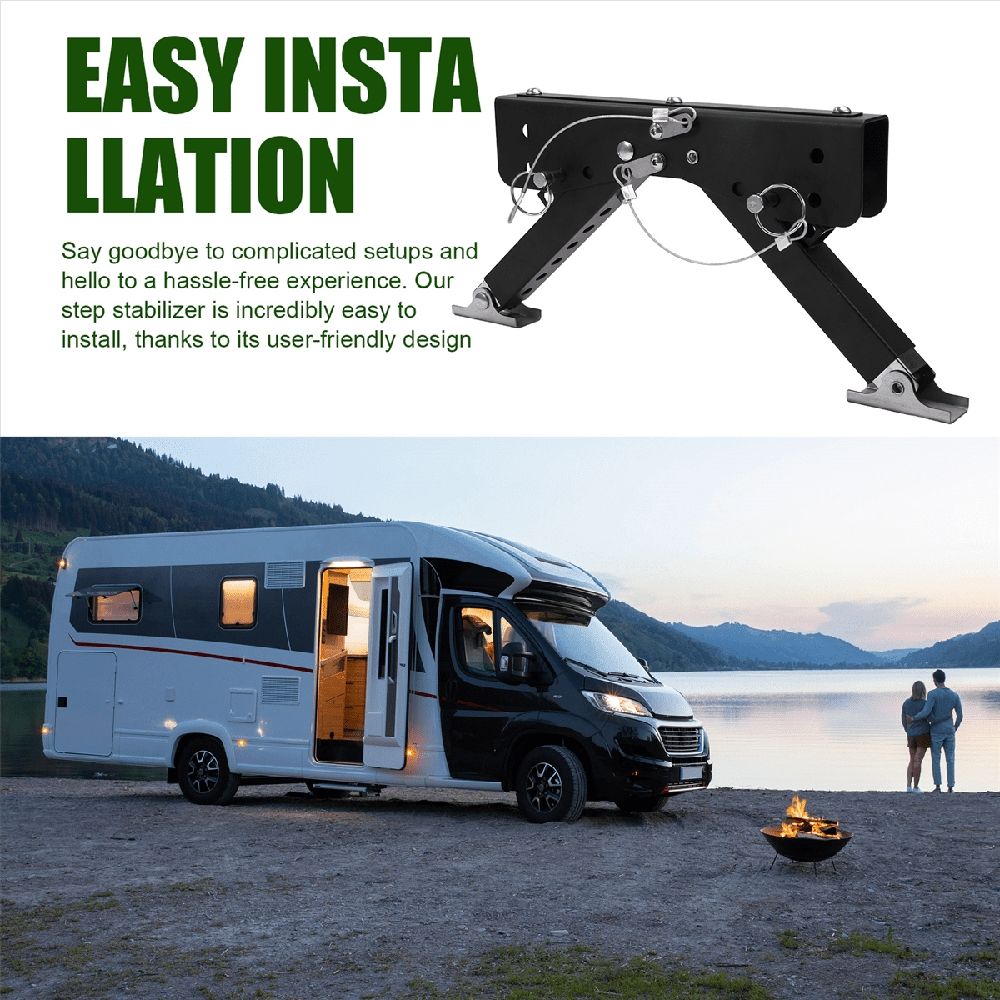RV Step Stabilizer for Travel Trailers Steps Support Stair Accessories
