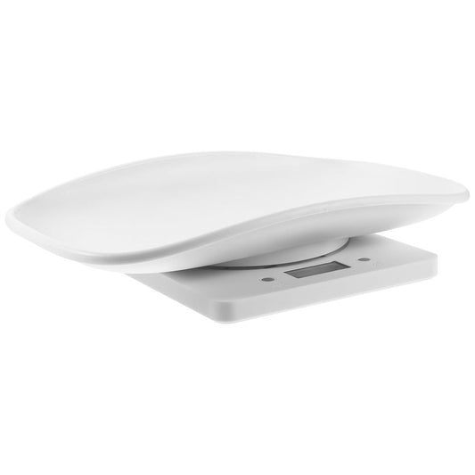 Product photo: Digital Pet Scale for Small Animals, White ABS, Accurate Weight Measurement, 1