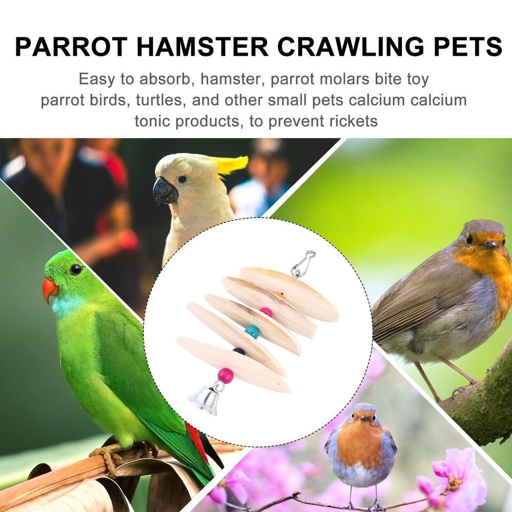 Bird Cuttlebone Toy Birdemic for Birds Cage Snack Pet Exercise Small Calcium Supplement Parrot Molar