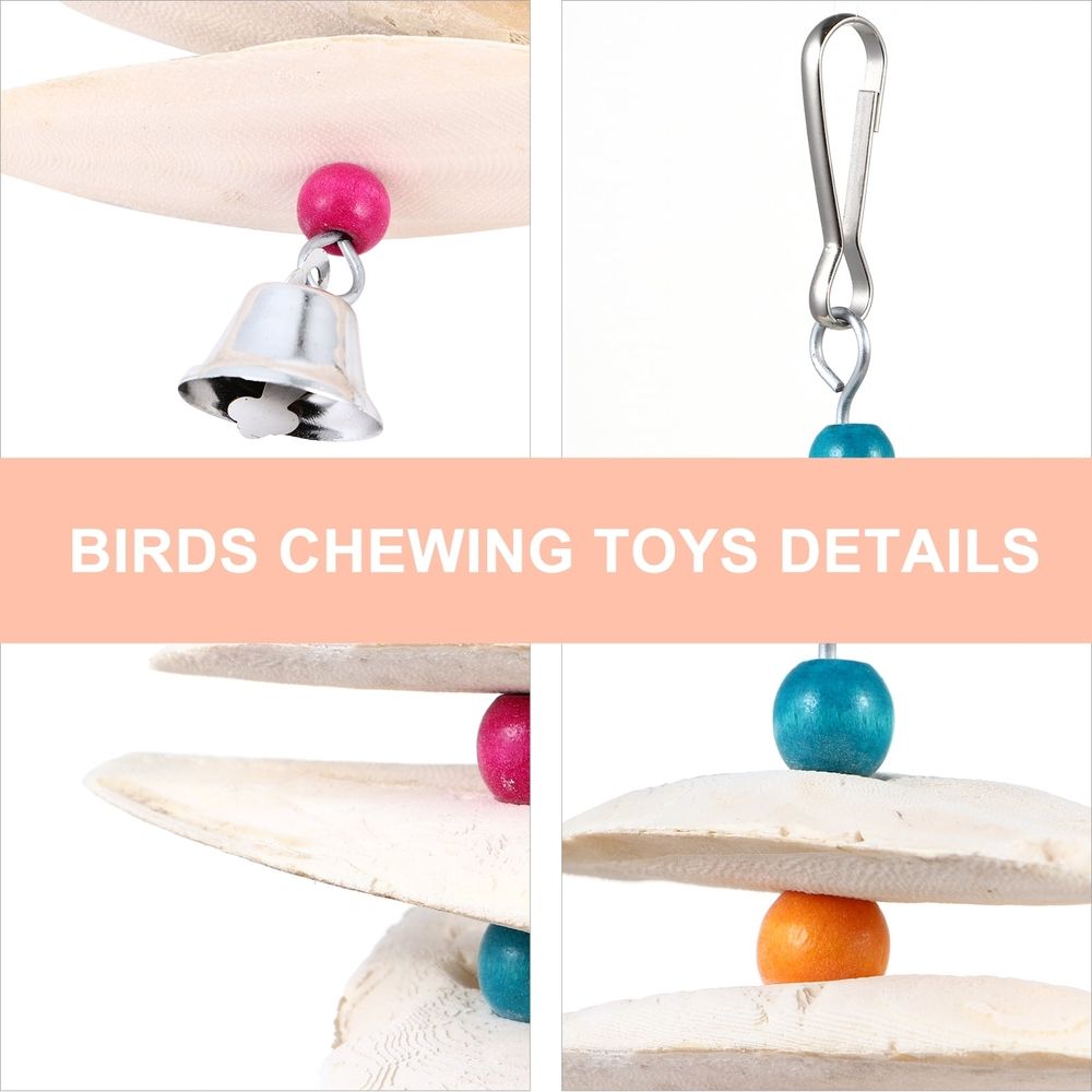 Bird Cuttlebone Toy Birdemic for Birds Cage Snack Pet Exercise Small Calcium Supplement Parrot Molar