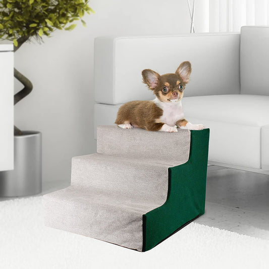 Product photo: Enjoying Dog Stairs for High Bed and Couch Pet Steps for Small Dogs Short Legged Elderly Dogs Cat