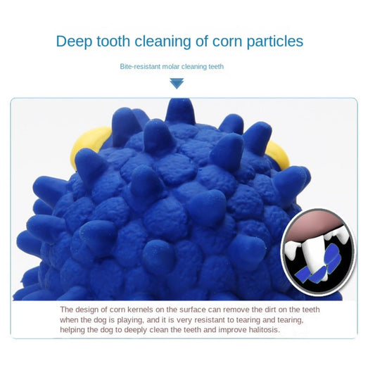 Additional product view: Dog Bite Resistant Toy Pet Interactive Vocal Training Ball Latex Teddy Tooth Cleaning Animal good material,