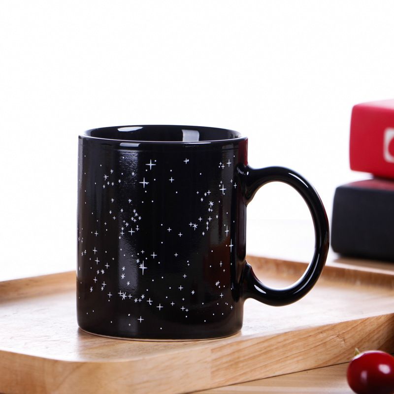 Twelve Constellations Color Changing Mug Ceramics Heat Sensitive Magic Mugs for Dad Men Women Coffee Tea Art Personalized Gifts