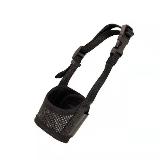 Product photo: Dog Muzzle,Soft Nylon Muzzle Anti Biting Barking Chewing，Soft Dog Muzzles for Small Medium Large Dogs (L)