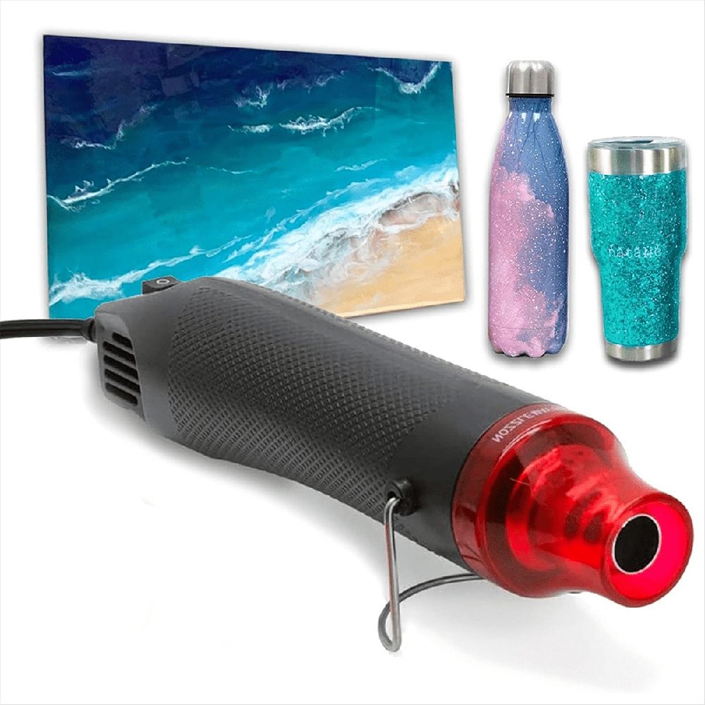 Bubble Removing Tool for Epoxy Resin and Acrylic Art, DIY Glitter Tumblers, Specially-Designed Heat ,US Plug