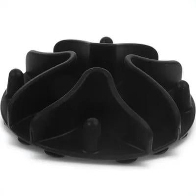 Slow Feeder Dog Bowl Insert Black for Proper Digestion and Safe Eating