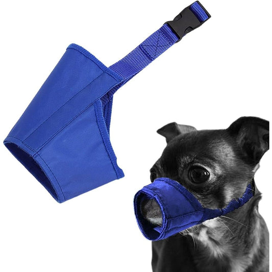 Product photo: Dog Muzzle, Soft Anti-Biting Barking Chewing Muzzle, Breathable Waterproof Adjustable Muzzle for Small
