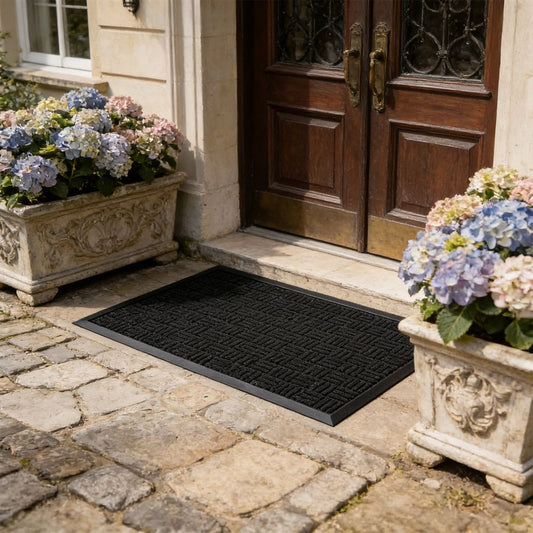 Additional product view: Rubber Loop Mat 40x60cm Dimensions, Non Slip Door Carpet for Bathroom, Pet Bed Mat for Dog Crate,