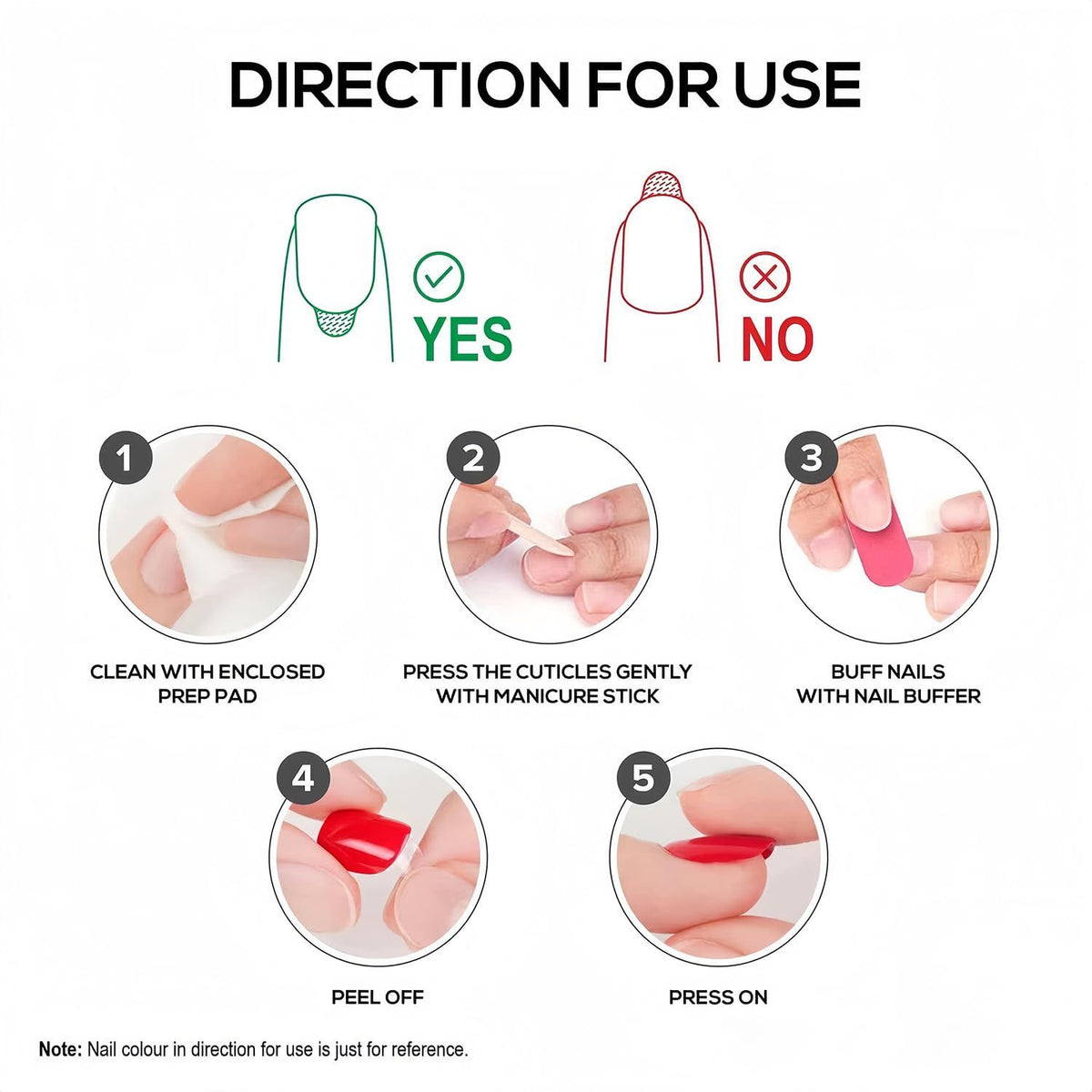 Press-on Nail Tips for Women, Perfect for Spring & Summer Occasions (light purple)