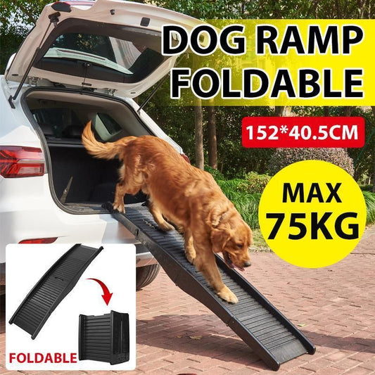 Product photo: Dog Ramp Pet Car Suv Travel Stair Step Foldable Portable Lightweight
