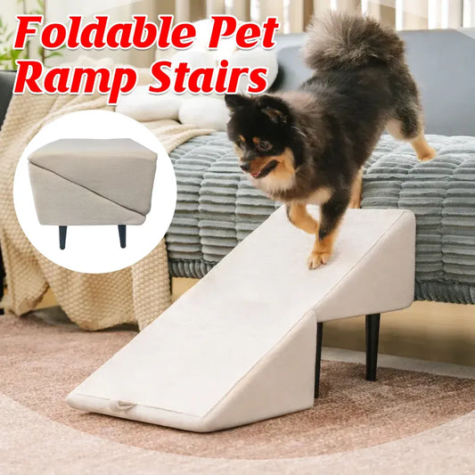 Product photo: Foldable Pet Ramp Stairs Non Slip for Cats Dogs Home Furniture Safe